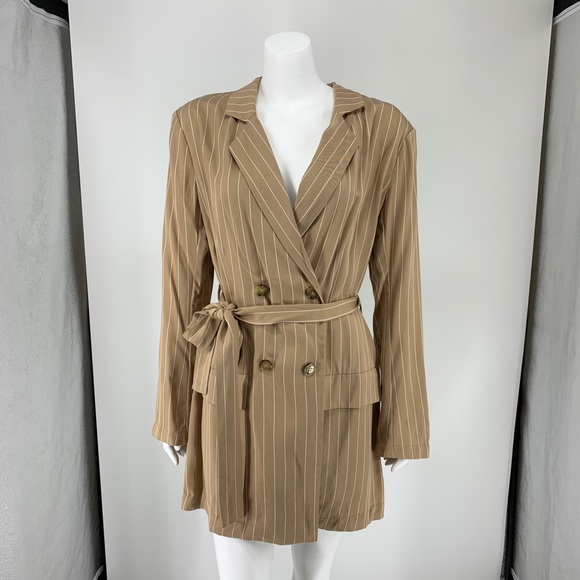 NEW LPA Wrap Jacket Nude Small B28 - Picture 6 of 8